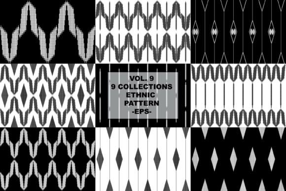 9 Ethnic Weaving Pattern Bundle Vol. 9