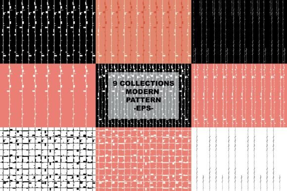 9 Modern Glitch Vertical Line Pattern: A Tech-Inspired Design Revolution