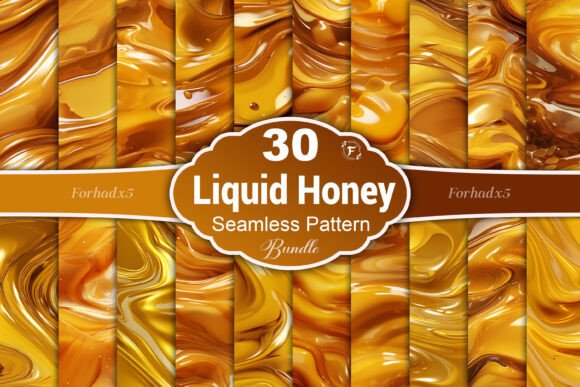 Evaluating the Liquid Honey Seamless Pattern for Design Projects