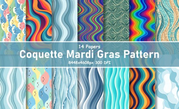 Integrating the Colorful Mardi Gras Seamless Pattern into Your Creative Workflow