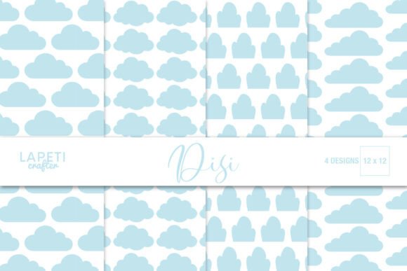 Sky Cloud Digital Paper Pack: A Versatile Tool for Creative Projects